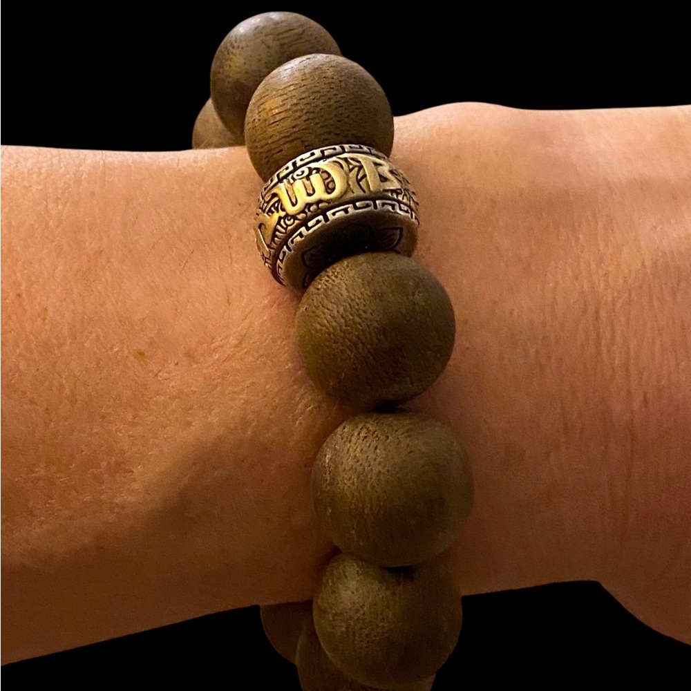 Agarwood 925 Sterling Silver 
- Chinese Zodiac Natal Buddha Kalimantan Bracelet